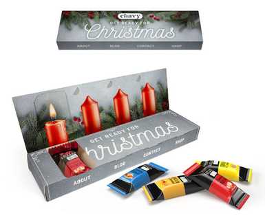 Adventsbox To Go Lindt