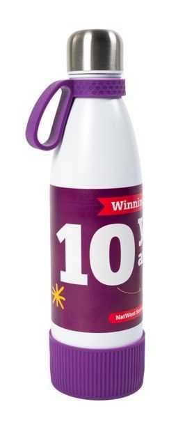 Einwandige Edelstahlflasche