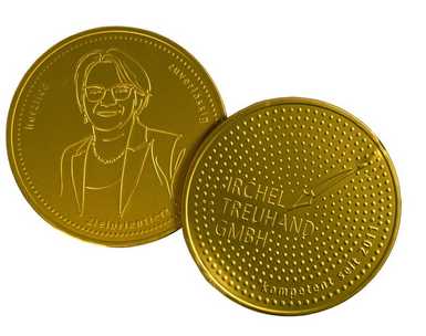 Schokoladentaler 80 mm