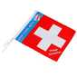 Werbe-/Fanfahne Stab 90cm bedruckt