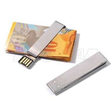 Klammer/Geldclip USB-Stick TRIKORA