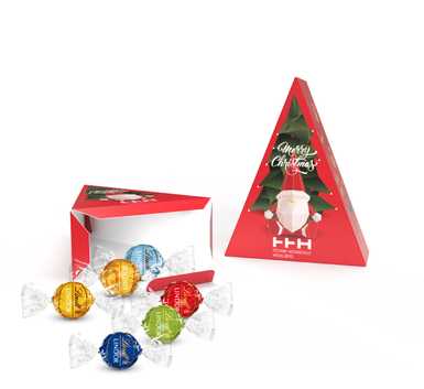 Weihnachtsbaum mit Lindor Kugeln