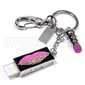 USB Stick TRIKORA Lipstick kombiniert mit Schlüsselanhänger
