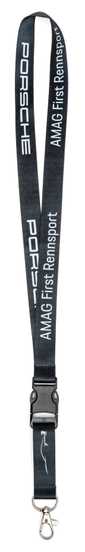 Lanyard feines Polyester glänzend