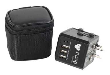 Travel Adapter Typ 3 USB + USB-C