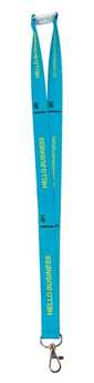 Vollfarbig bedruckter Lanyard