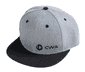 Cap mit innen bedrucktem Schild