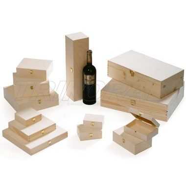 Geschenkboxen TRIKORA aus Holz