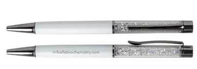 Kugelschreiber mit Kristallstücken
