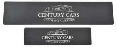 Nummernschilde / Platzhalter für Century Cars