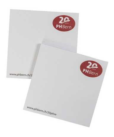 Haftnotizen quadratisch