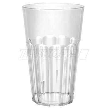 Kunststoffglas 420ml aus PS (SAN) Kunststoff wiederverwendbar