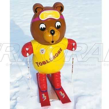 Toblerone Bär für alle Skischulen der Schweiz