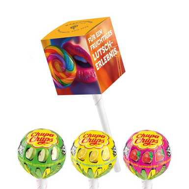 Chupa Chups in Werbebox
