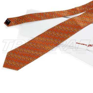 Krawatte und Foulard Seide Jacquard Design im Einzelkarton