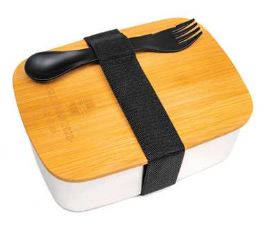 Edelstahl Lunchbox mit Bambusdeckel