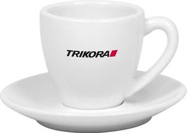 Café Creme Tasse mit Untertasse 