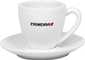 Café Creme Tasse mit Untertasse 