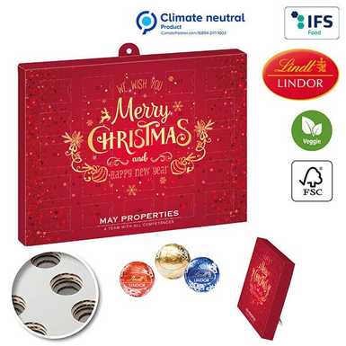 Adventskalender Lindor Praliné