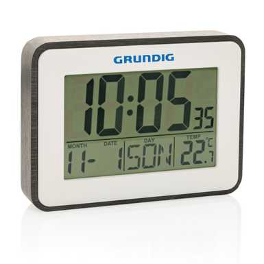 Thermometer Wecker Kalender Grundig