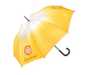Moderner Regenschirm mit gummiertem Griff