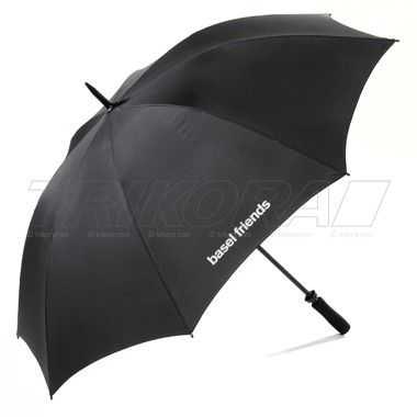 Schirm für 2 Personen Jumbo Golfschirm schwarz