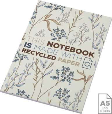 Softcover Notizbuch aus  Recyclingmaterial 