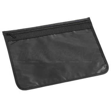 Reissverschluss-Tasche Nylon schwarz A4