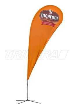 Beachflag/Fahne Tropfenform 335cm