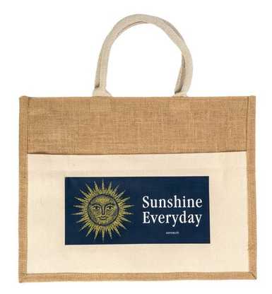 Jute Tragetasche
