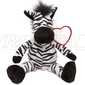 Plüsch-Zebra TRIKORA mit Herz
