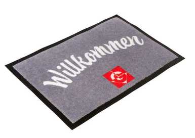 Fussmatte mit Trittrand