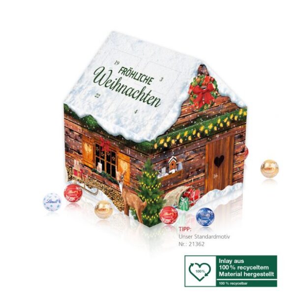 Adventskalender Weihnachtshaus Trikora