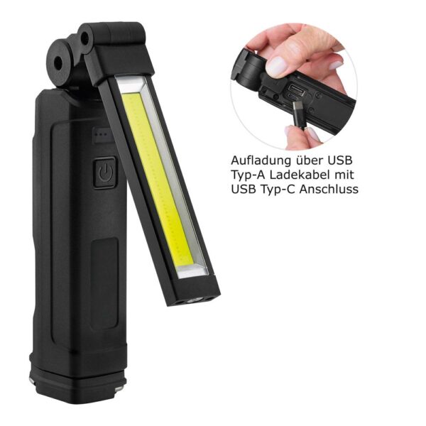 Aufladbare LED Leuchte Trikora