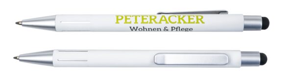 Druckkugelschreiber mit Touchfunktion Trikora