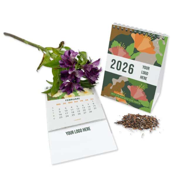Kalender aus Saatpapier Trikora