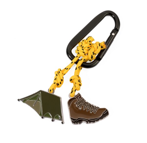 Schlüsselanhänger mit Karabiner Trikora