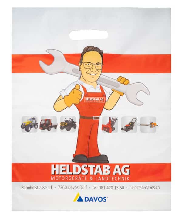 Tragetasche mit Henkeln LDPE Trikora