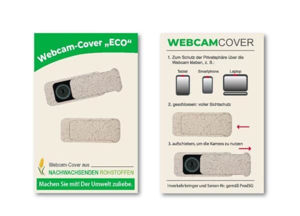 Webcam-Cover Weizenstroh  Trikora
