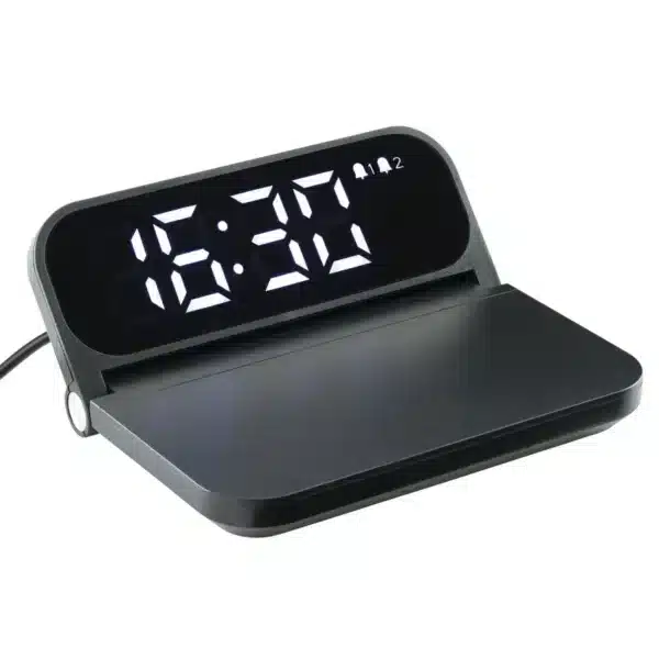 Wecker mit Wireless Charger Trikora