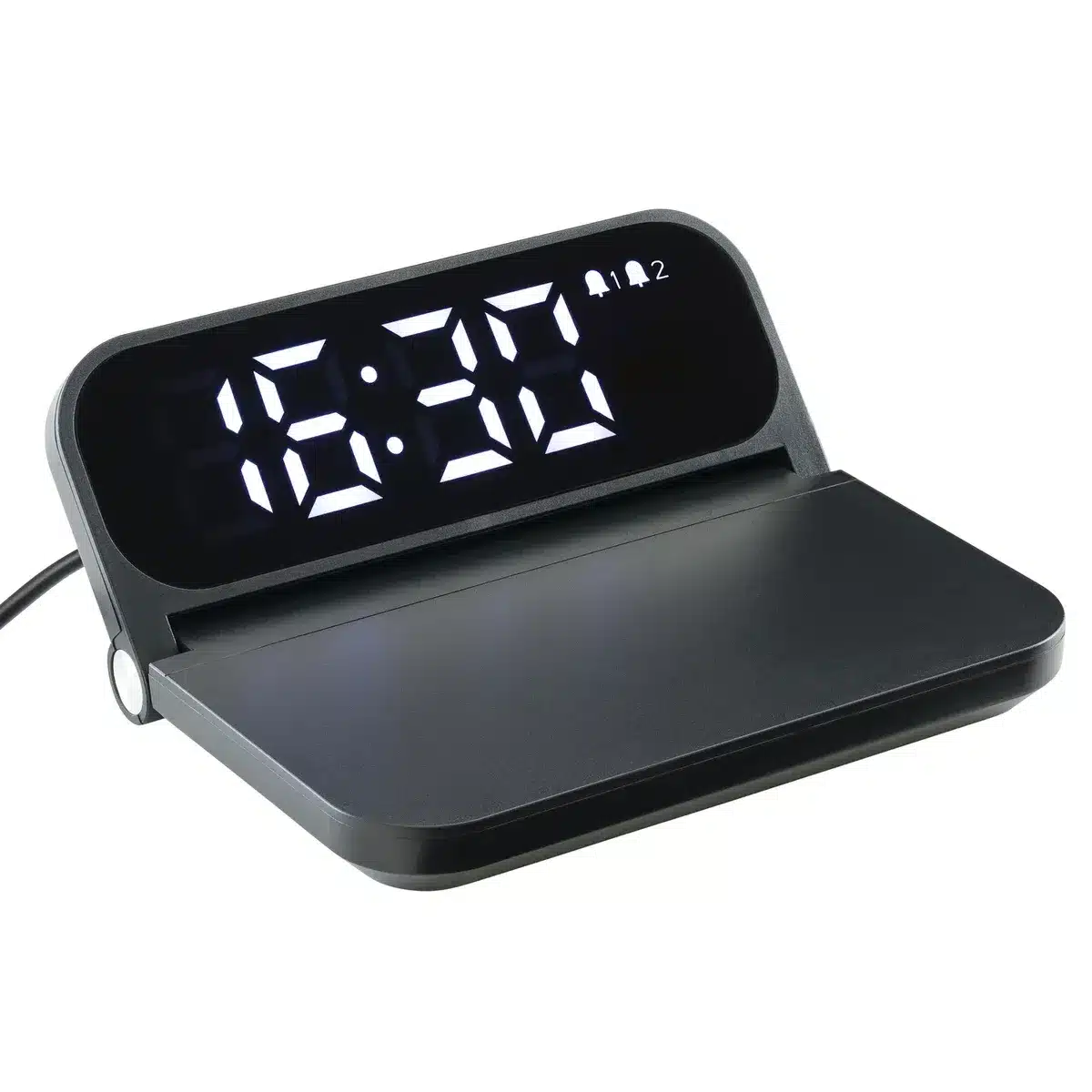 Wecker mit Wireless Charger Trikora