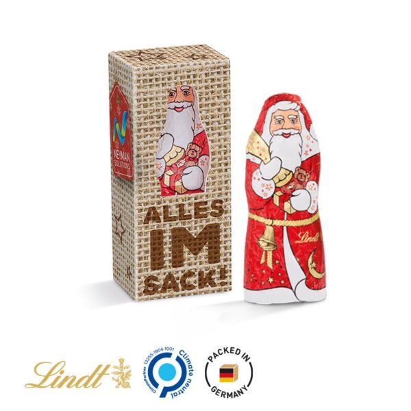 Weihnachtsmann Lindt Schokolade Trikora