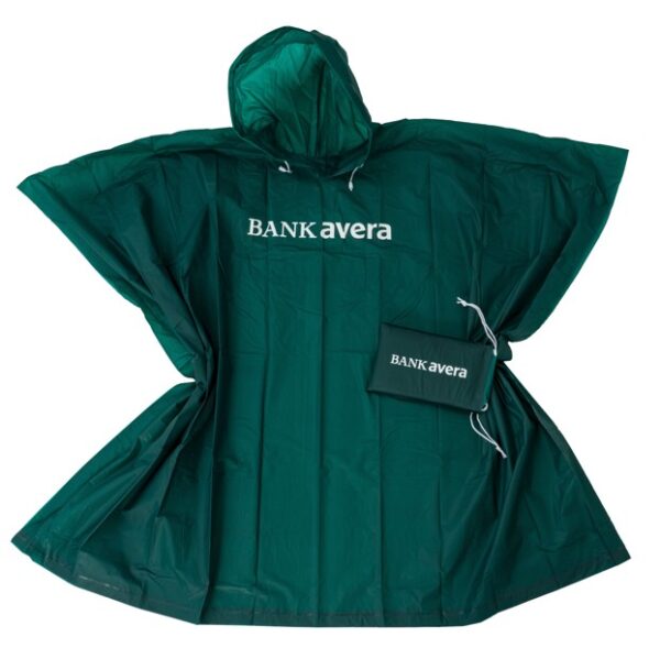 Faltbarer Regenponcho