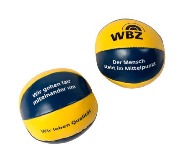 Jonglierball aus Kunstleder