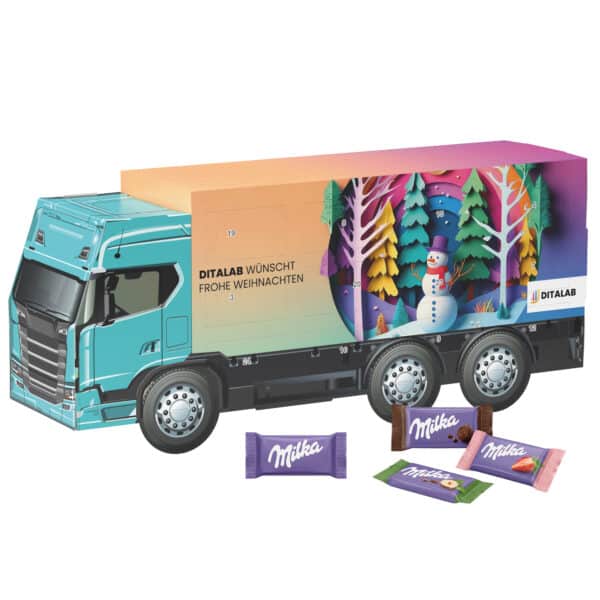 Adventskalender Lastwagen