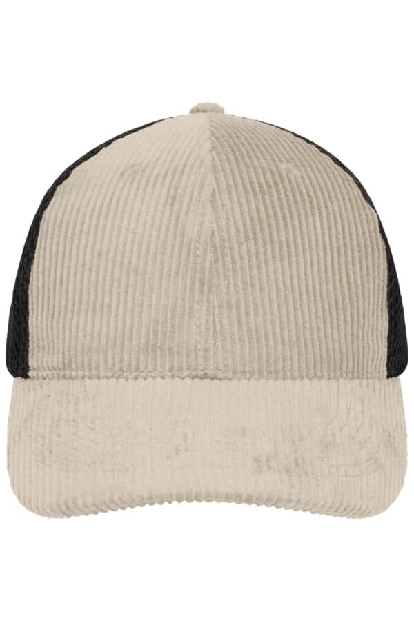 Corduroy-Mesh Cap